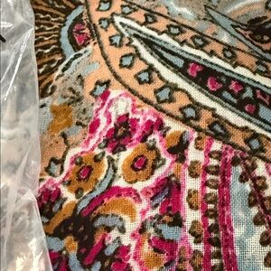Etcetera Multicolor Paisley Floral Scarf